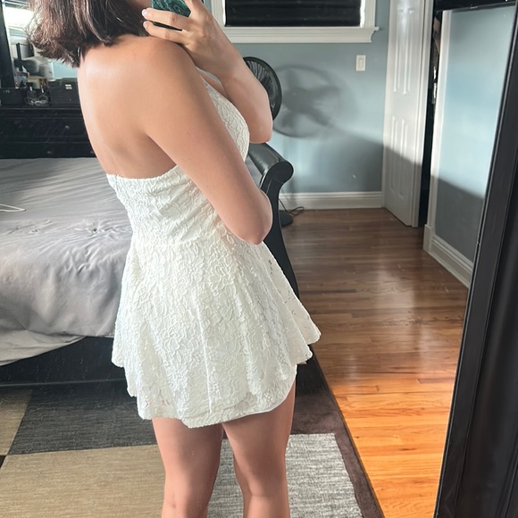 Lulus white lace romper - Picture 4 of 4